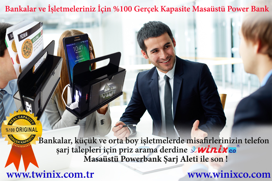 Winixco | %100 Orjinal kapasite Winixco powerbank