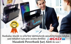 Misafirleriniz ve Sizler İçin Masaüstü Powerbank